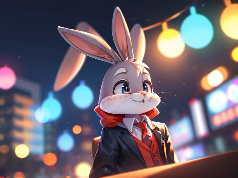 Hallucination, daydream , bokeh , Bugs Bunny