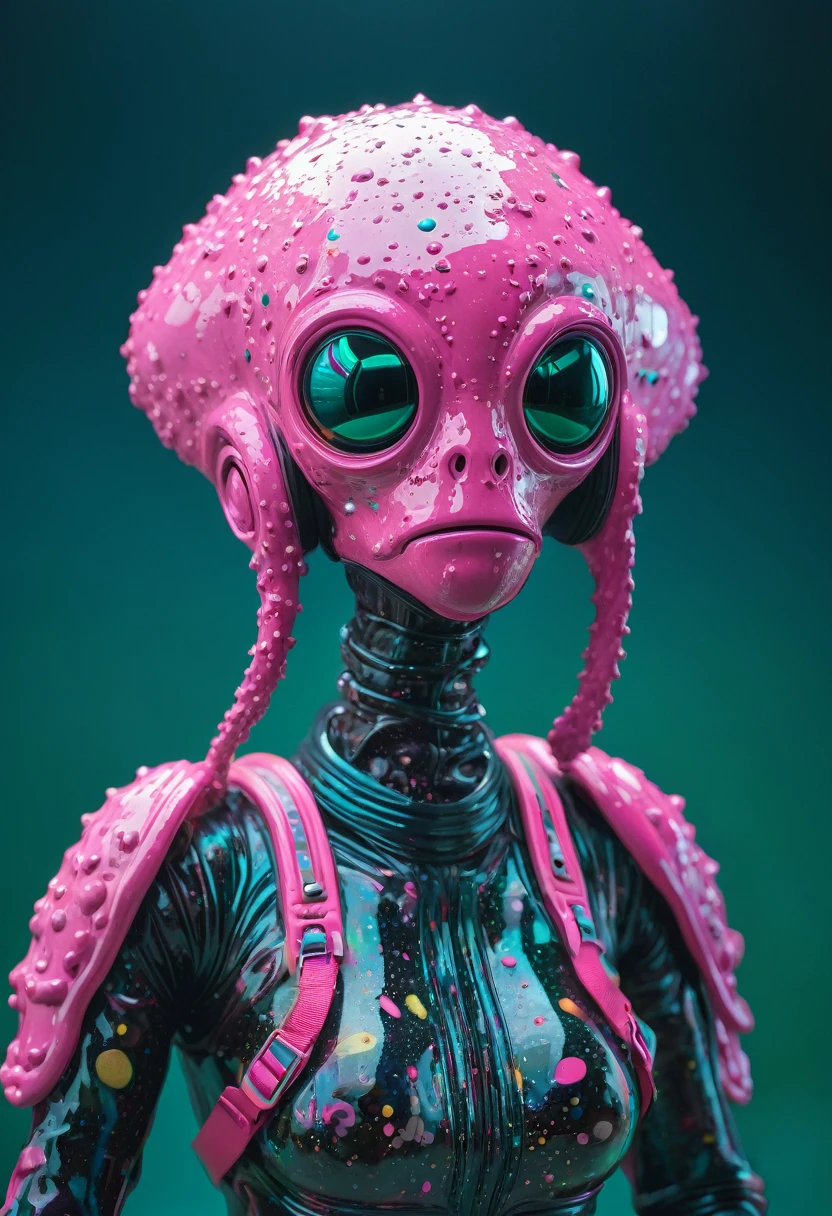 8K, ARTISTIC photogrAphy, best quAlity, mAsterpiece: 1.2), A (potrAit:1.2) Don Bluth Style ASTRONAUT Cthulhu pink Toon Doll, full body RAW candid cinema, cyan hair, 16mm, color graded portra 400 film, remarkable color, ultra realistic, sad admosphere, dark lighting, oppressive atmosphere, depressive colors, kodak portra 400, photograph,r, Natural Light, Pinhead lighgts, blur reflection, Brush Strokes, Smooth, abstract, Splatter, Oil On Canvas, rainbow colors, fractal isometrics details bioluminescens : a stunning realistic photograph of wet bone structure, 3d render, octane render, intricately detailed, titanium decorative headdress, cinematic, trending on artstation | Isometric | Centered