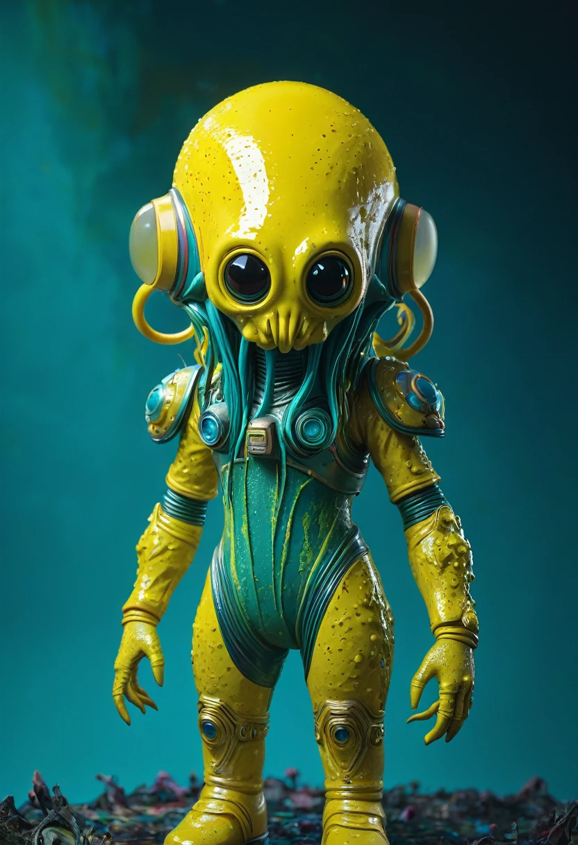8K, ARTISTIC photogrAphy, best quAlity, mAsterpiece: 1.2), A (potrAit:1.2) Don Bluth Style  ASTRONAUT Cthulhu yellow Toon Doll, full body RAW candid cinema, cyan hair, 16mm, color graded portra 400 film, remarkable color, ultra realistic, sad admosphere, dark lighting, oppressive atmosphere, depressive colors, kodak portra 400, photograph,r, Natural Light,  Pinhead lighgts, blur reflection, Brush Strokes, Smooth, abstract, Splatter, Oil On Canvas, rainbow colors, fractal isometrics details bioluminescens : a stunning realistic photograph of wet bone structure, 3d render, octane render, intricately detailed, titanium decorative headdress, cinematic, trending on artstation | Isometric | Centered