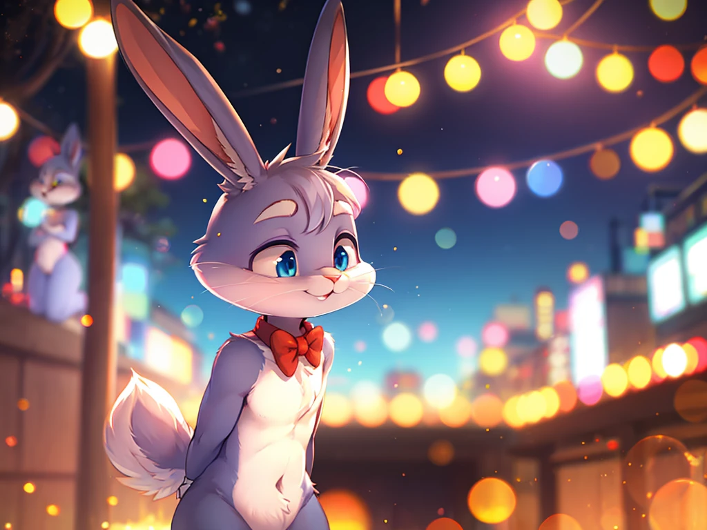 Hallucination, daydream , bokeh , Bugs Bunny