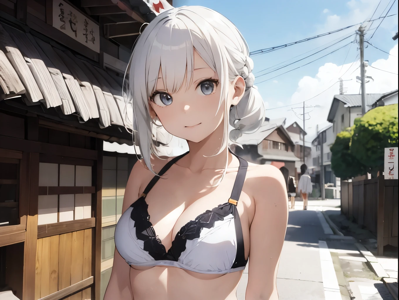 White-haired girl drawn in high resolution Japanese anime style、Woman taking a photo in a bikini, Bikini Model, , A young and cute gravure idol, Posing together in a bra, Russian and Japanese mix, sakimichan, Asian woman, Wear a swimsuit, that&#39;that&#39;that&#39;that&#39;that&#39;that&#39;that&#39;that&#39;that&#39;that&#39;that&#39;that&#39;that&#39;that&#39;It&#39;s hot with the shining sun, Japanese Model, Cute Core, sakimichan hdri, Young Gravure Idol, Chubby