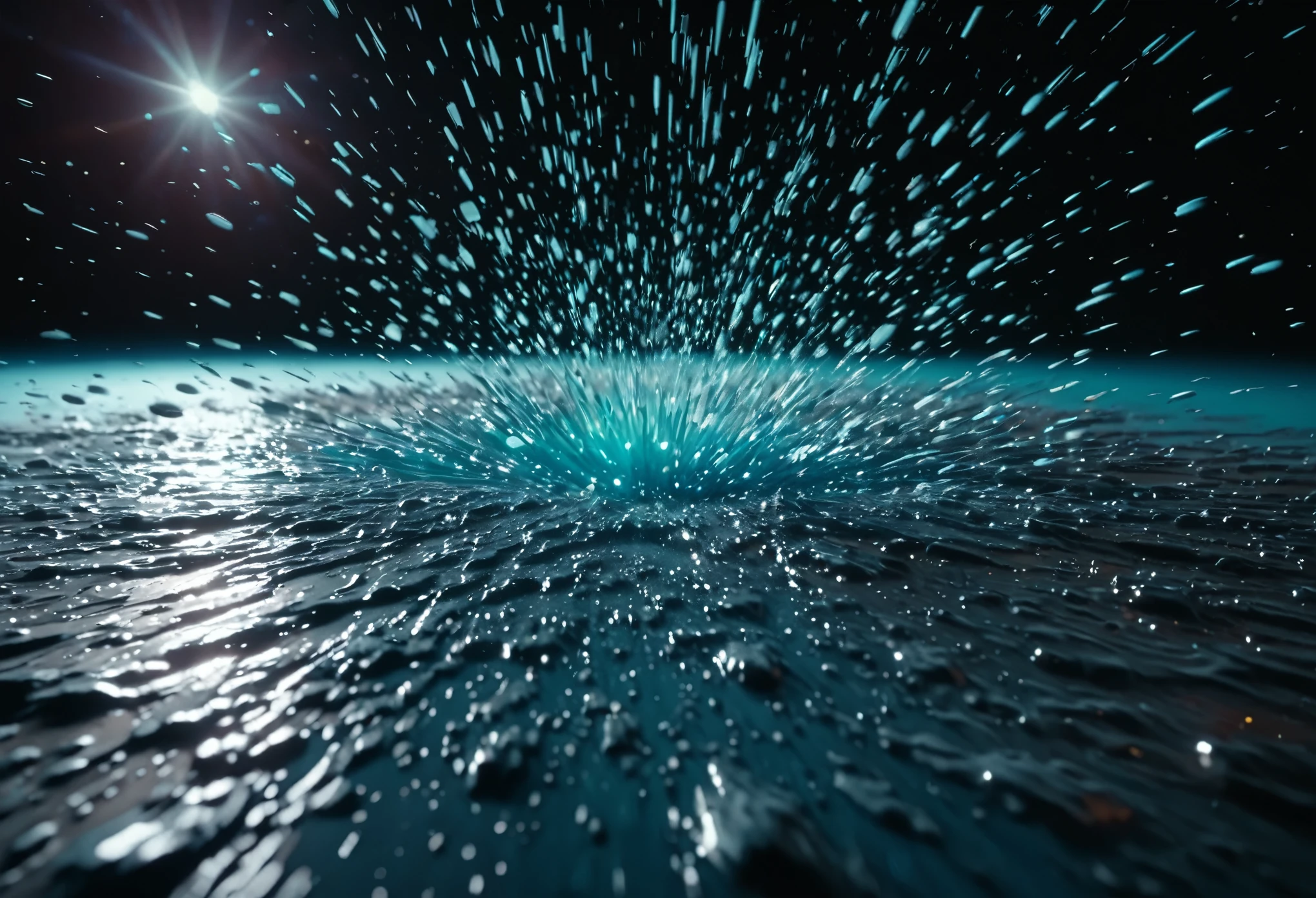 volumetric splash
cosmic space background, ethereal atmosphere,
(sharp focus:1.2), extremely detailed, (photorealistic:1.4), (RAW image, 8k high resolution:1.2), RAW candid cinema, 16mm, color graded Portra 400 film, ultra realistic, cinematic film still, subsurface scattering, ray tracing, (volumetric lighting), (masterpiece,best quality:1.5) . Loose brushwork, vibrant color, light and shadow play,