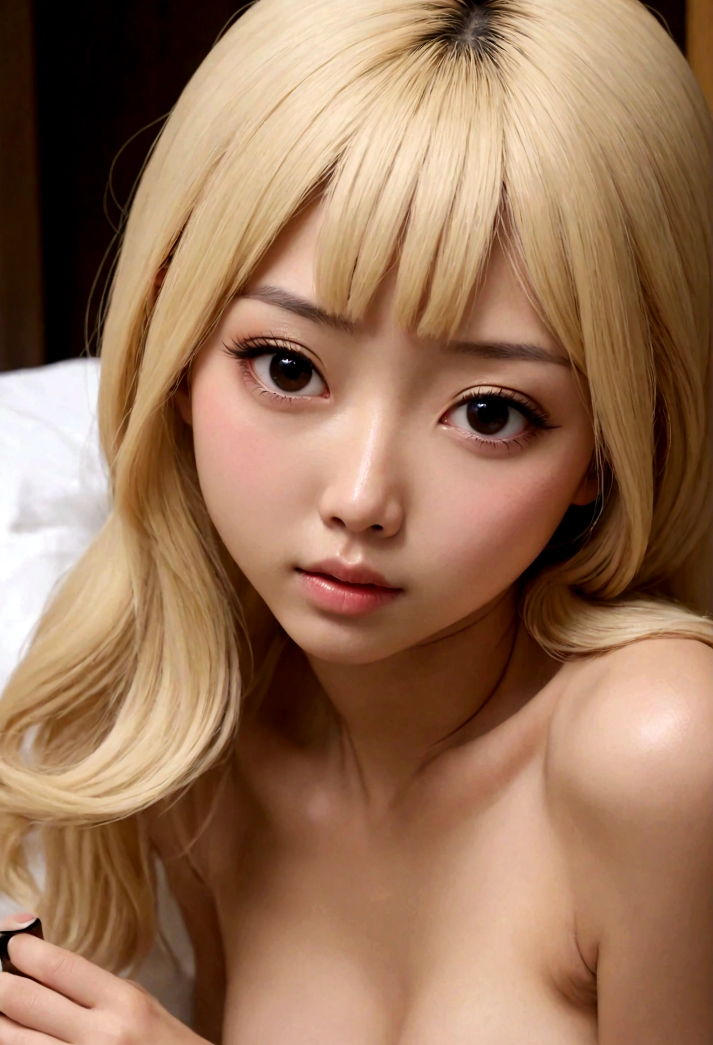 nsfw Japanese cute Blonde Blowjob