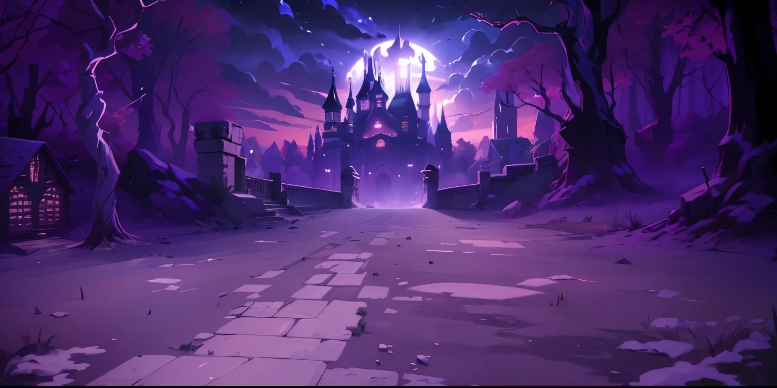 The overall picture is pure,Broken ground,Clean picture,middle Ages,Castle scene,Clean and flat ground,Vertical Image,Cartoon,Isometric 2D Game Art, masterpiece, Super detailed good quality