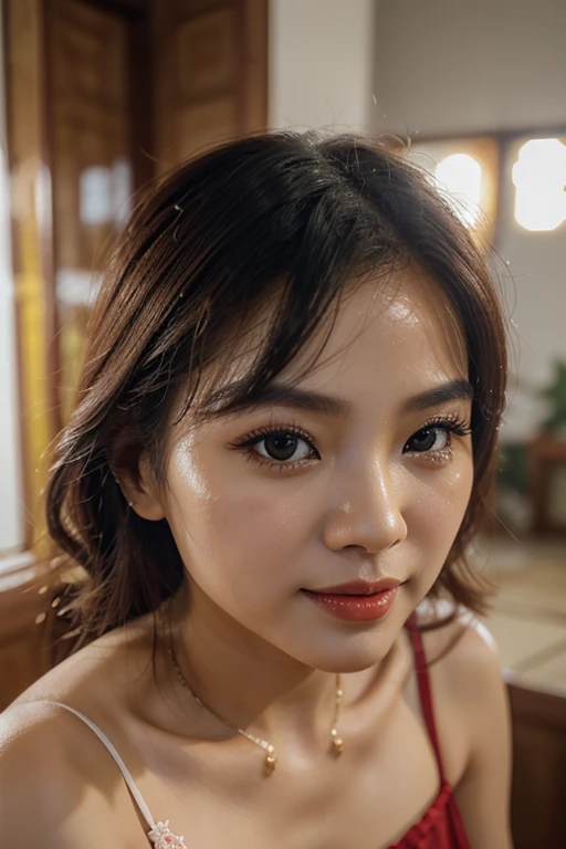 very beautiful girl;
Age: from 18-20 years old;
skin: milk white, rosy and flawless, smooth texture, detail;
hair: yellow red, smooth, floating in the sunlight, detail;
eye: blue, charming, trang điểm high solution, true, long lanh, damp, siêu detail;
mí eye: delicate, Perfect Beauty, detail;
eyebrow: cong, dear, high solution, detail;
face: beautiful like a fairy, holiness, light makeup, Perfect balance, đẹp đến từng detail, tiêu điểm cực kỳ high solution;
nose: xinh, lovely, cao, detail;
cheekbone: prominent, detail;
lip: charming, (bright red lipstick), son bóng lovely, detail;
răng: Beaming smile, Lily-white, detail;
body: full of life, Enchanting;
Image quality: ((Dark photo:1.1)), ((masterpiece:1.2)), ((Highest quality)), ((not NSFW)), ((8K CG HD)), ((high solution và tương phản:1.1)), ((Super nice graphics)), ((professional)), ((màu sắc detail)), ((colourful)), ((ultrafine)), ((advanced techniques)), ((RAW thật)),((Perfect texture)), ((Perfectly proportioned structure)), ((perfect photo)), ((super sophisticated)), ((face sáng)),((break the immersive perspective));
light: ((color complex)), ((yellow-black rays));
light mặt trời: ((twinkle)), ((chiếu sáng body cô gái));
Girl sitting on the street, ((hở ngực)), ((vaginal cleft)) hairy, relax, ((nhìn thẳng)) viewers;