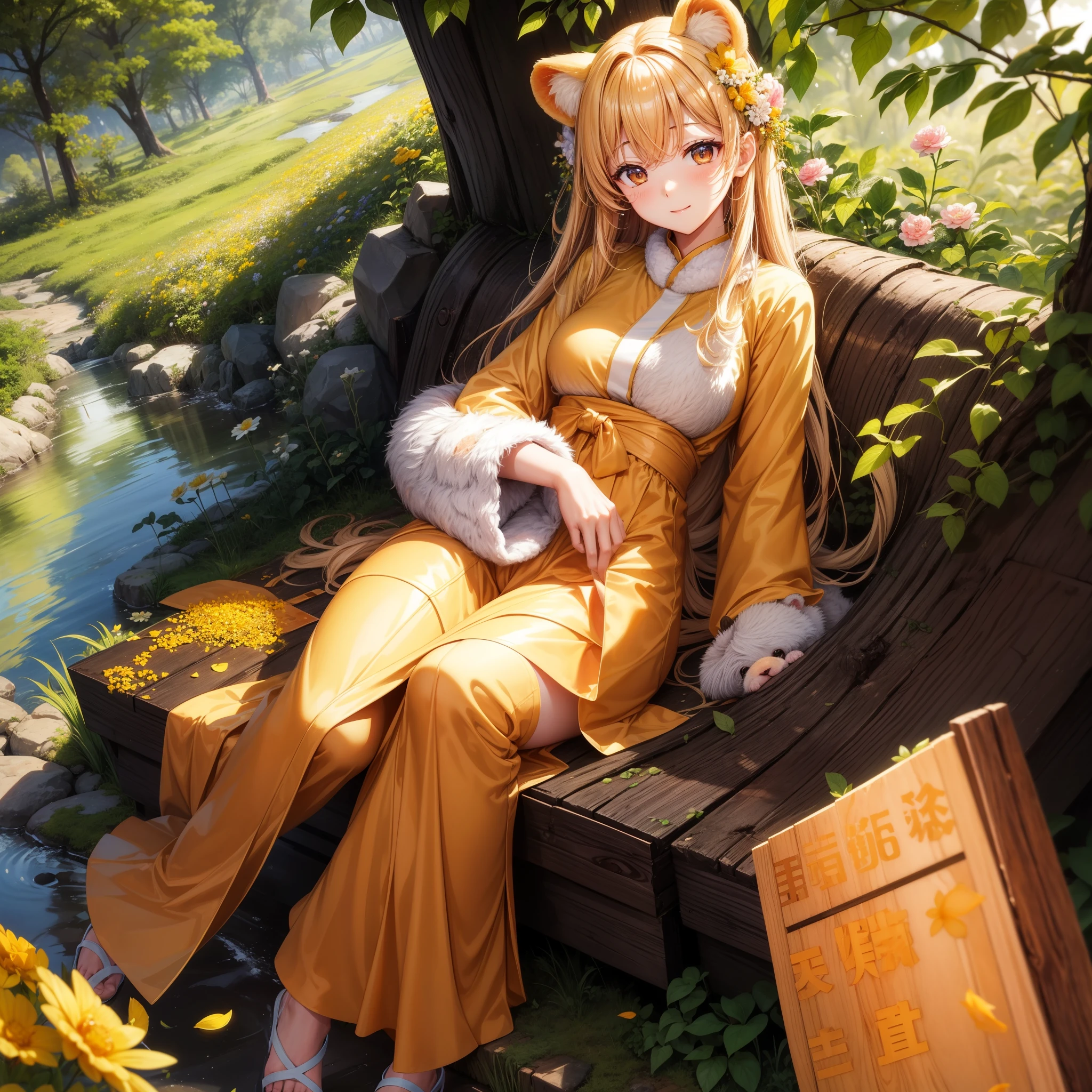 ### Depiction of a honey bear
Honey bears、As the name suggests, honey and flowers are my favorite foods、They are adorable yet powerful animals。Live quietly in the woods、From their eating habits and habits「Honey Bear」Also known as。
### Appearance and characteristics
Honey bears are medium sized bears、Body length is 1.About 5 meters。The whole body is covered with soft, golden hairs、The name comes from the fact that honey appears to be dripping from a distance。It features big round ears and adorable eyes、That figure stands out prominently in the woods。
### 食性と行動
ハニーベアは特に蜂蜜I love it、When you find a beehive, use your fingernails dexterously to remove the honey。Therefore、Honey Bear's claws are strong、Honey can be taken out without breaking the nest。蜂蜜を求めてwoodの上を登る姿は、まるでwood登りの名peopleのようです。
Also、Honey bears also like flowers。Flowers with a particularly sweet scent々I love it、In the season when flowers bloom profusely from spring to summer、I walk around the woods looking for flower nectar。What does a honey bear look like being invited by the scent of flowers、It's like a big bee searching for nectar。
### habitats and habits
Honey bears mainly live in warm climate woodland。昼間は花畑やwood々Take a walk between、At night, they return to their burrow to rest。Burrows are usually、woodの根元や洞窟の中に作られ、Choose a safe place。
### Sociality and communication
Honey bears are relatively social animals、Sometimes they form flocks with other honey bears。In a group、Cooperate with each other to find honey and flowers、Protects oneself from danger。Also、Honey bears communicate with each other with their unique groans and body movements、We share information。
### The appeal of honey bears
What is the appeal of honey bears、It has an adorable appearance and gentle personality。The happy expression they had when they found honey、The sight of enjoying the scent of flowers soothes the viewer's heart。On the other hand、Clever movements when taking out honey、wood々The sight of freely climbing evokes admiration。
### people間との関係
ハニーベアはpeople間に対して比較的友好的な動物であり、しばしばpeople間の住む村や農場に姿を見せます。Especially in places where beekeeping is carried out、There are times when they are drawn to the smell of honey。people々Loves Honey Bears、Sometimes I leave honey and flowers for them。
### summary
Honey bears、With that adorable appearance and looking for honey and flowers、多くのpeople々Loved by。Live quietly in the woodsながらも、Its existence plays an important role as part of nature。Observing their lives、It will make you reaffirm the importance of natural beauty and harmony。