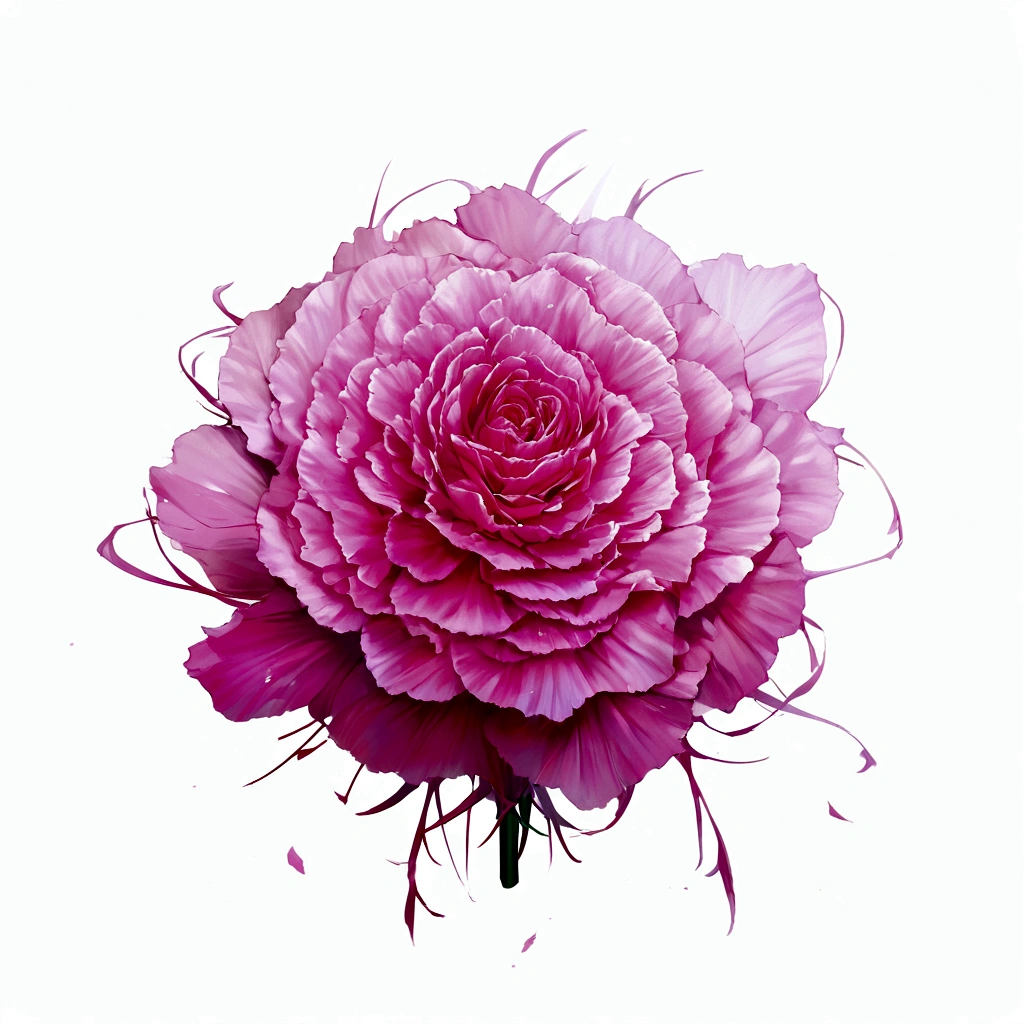 there is a pink Rose that is on a white background, large Rose flower head, pink flower, giant Rose flower head, pink pink, pink Rose, giant Carnation flower head, natural point Rose', huge Rose flower head, 粉红色的flower瓣, giant Carnation flower as a head, giant Rose flower as a head, Carnation, flower, large flower head, Rose