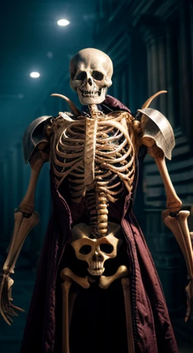 Witness the horrifying spectacle of the Skeleton Knight，Non-human monsters
