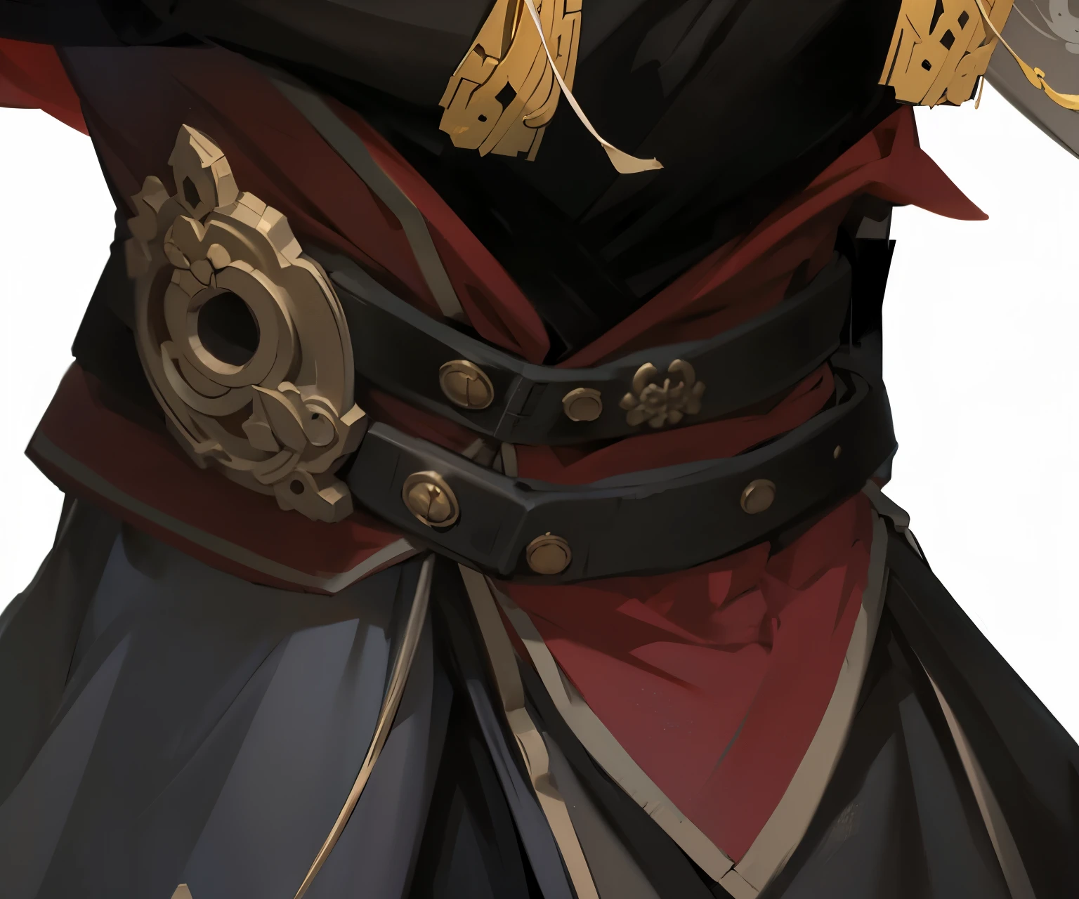 high quality, ,Meticulous portrayal,Clear structure,Clear structure的,Precise construction,,cloak,cloth,belt,belt,Metal