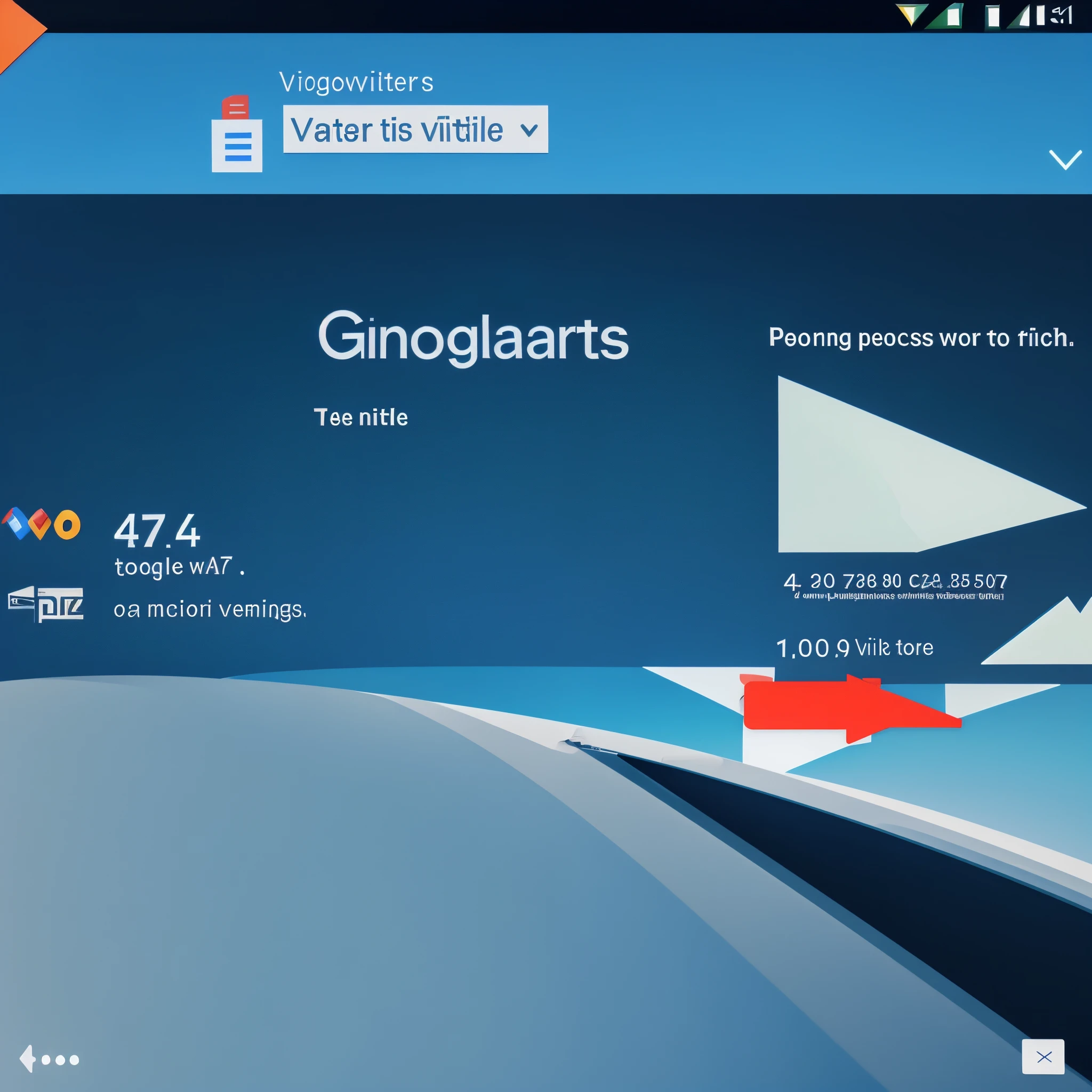 Make screenshot of Google analytics statistics with 46k visiters 