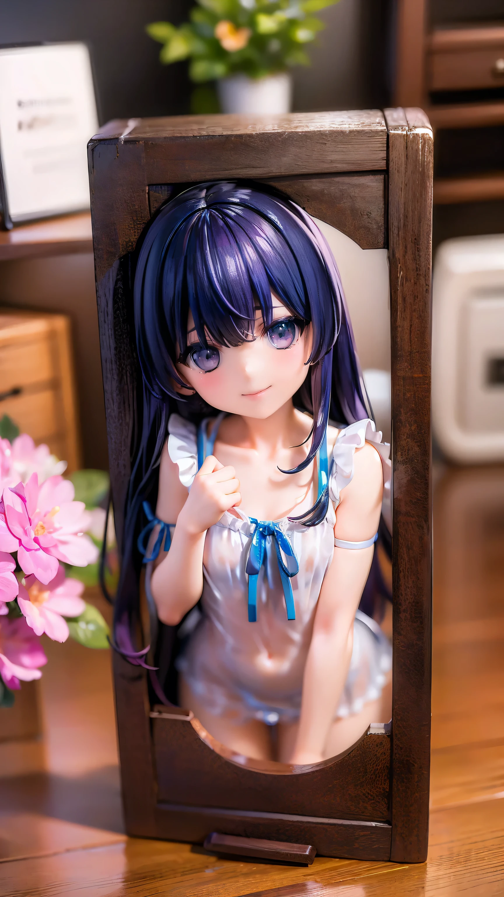 Sister in 4th grade、、125cm negligee、smile、