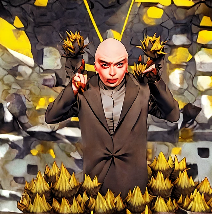 Dr Evil Transform to Durian Spider Monster on Mexico City 