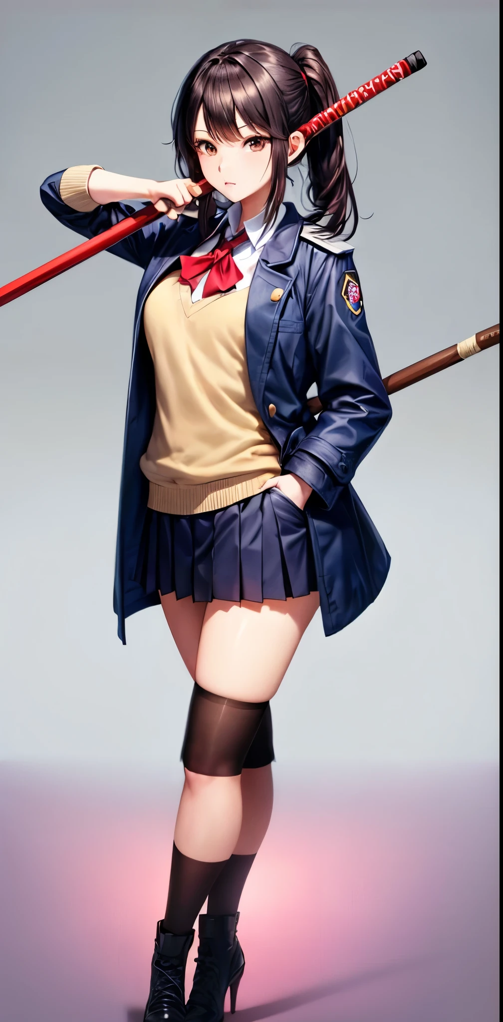 Make her legs full