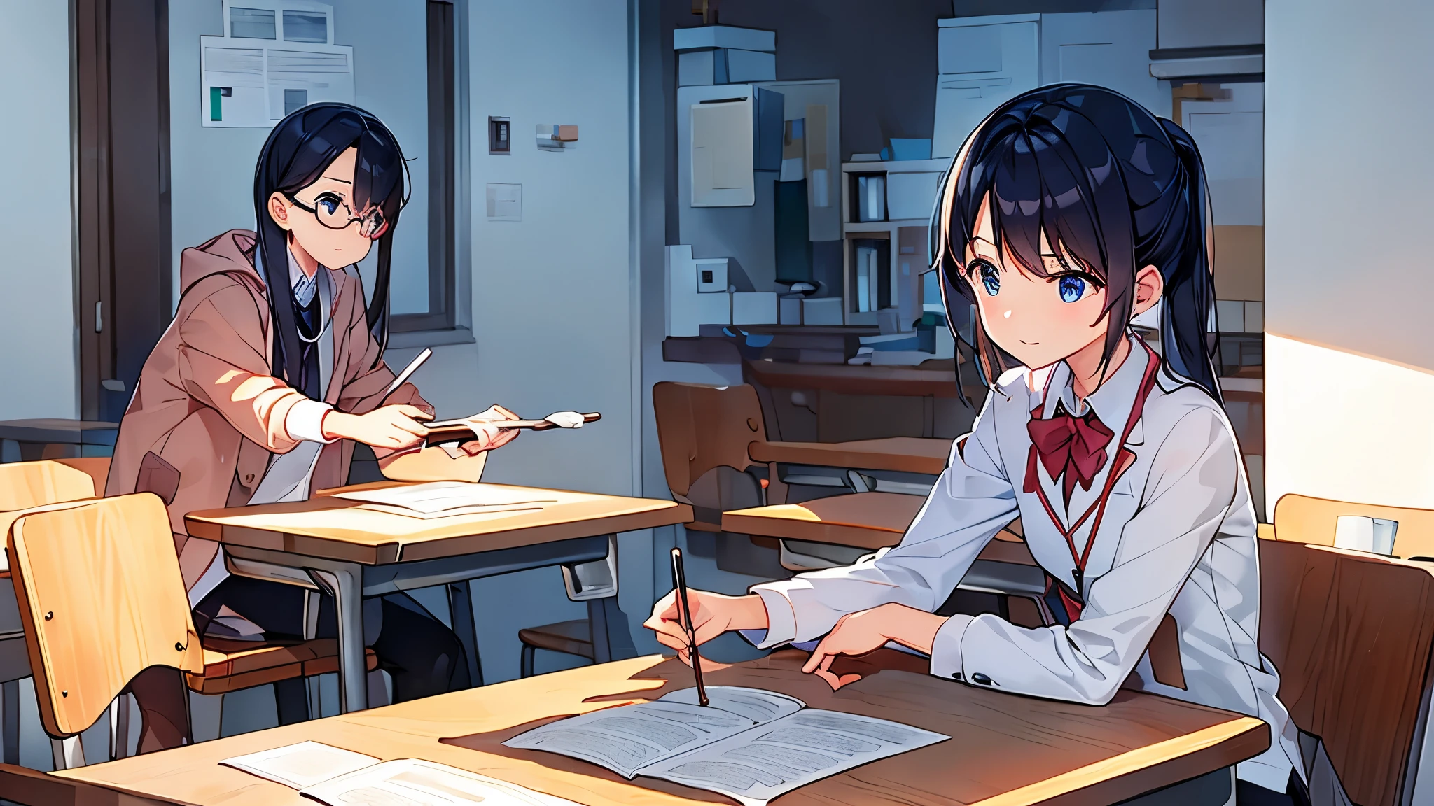 take an exam:Create works on the theme of "Examination style, examination discipline, integrity and me",Healthy and positive ideological content,Reflects the good ideological and moral character of Chinese college students。