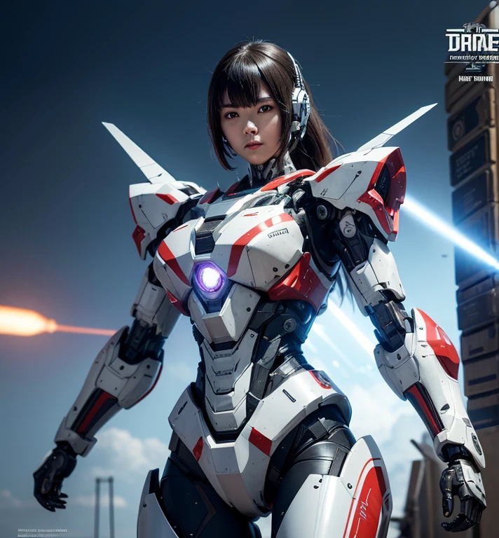 Super detailed, advanced details, high quality, High resolution, 1080p, hard disk, beautiful,(war machine),Armor War,(Rocket Missile)Capture the big picture,beautiful,Mecha cyborg girl,battle mode,Mecha body girl,She is wearing a futuristic war machine weapon mecha,A powerful cyborg woman, sleek and futuristic, with advanced mechanical augmentations that enhance her strength and capabilities.