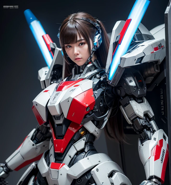 Super detailed, advanced details, high quality, High resolution, 1080p, hard disk, beautiful,(war machine),Armor War,(Rocket Missile)Capture the big picture,beautiful,Mecha cyborg girl,battle mode,Mecha body girl,She is wearing a futuristic war machine weapon mecha,A powerful cyborg woman, sleek and futuristic, with advanced mechanical augmentations that enhance her strength and capabilities.