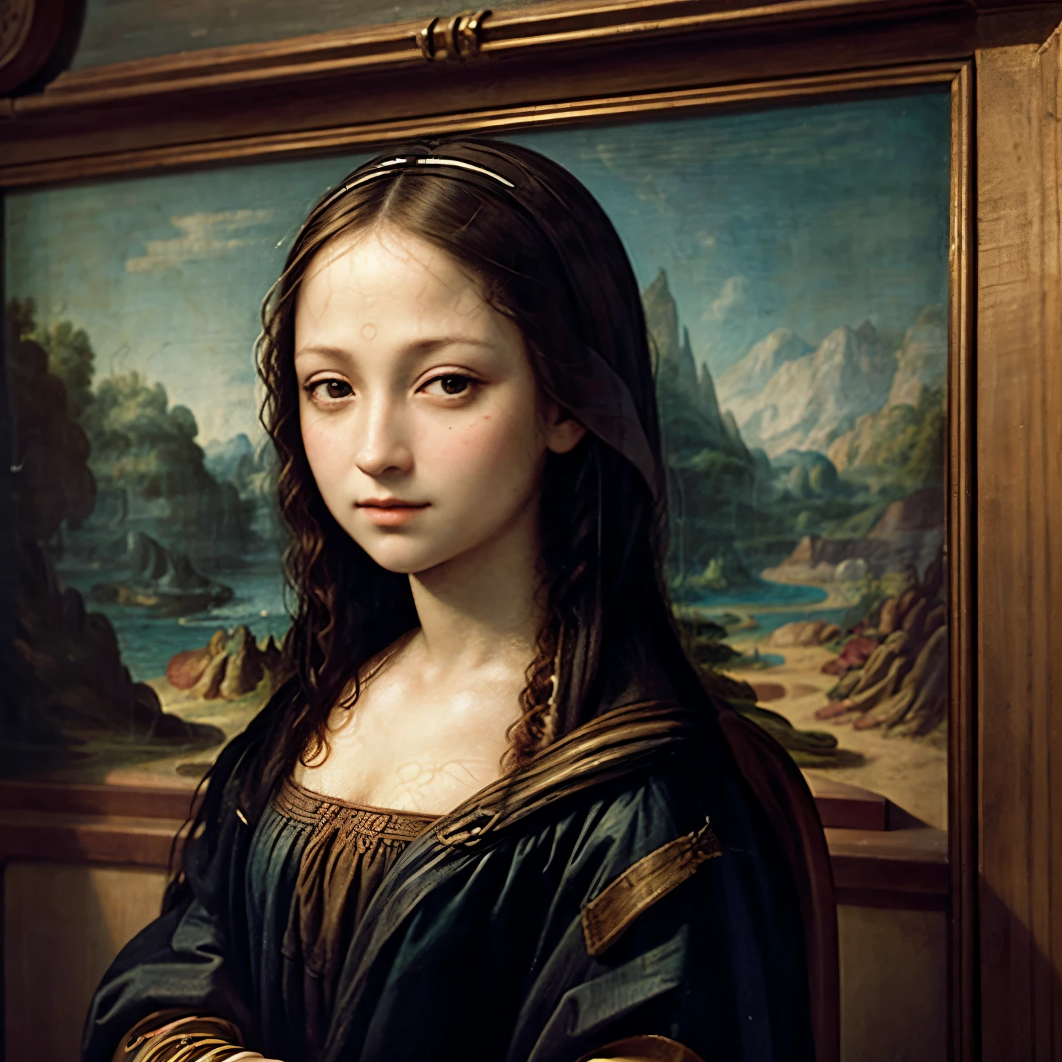 Mona Lisa with Sakura Haruno