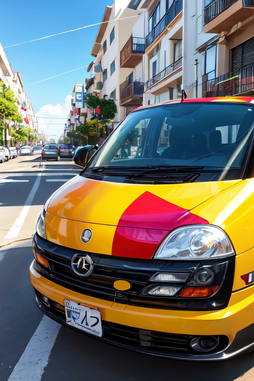 ((mejor calidad)), ((obra maestra)), (detallado), trafico de movilidad urbano interestelar futurista
