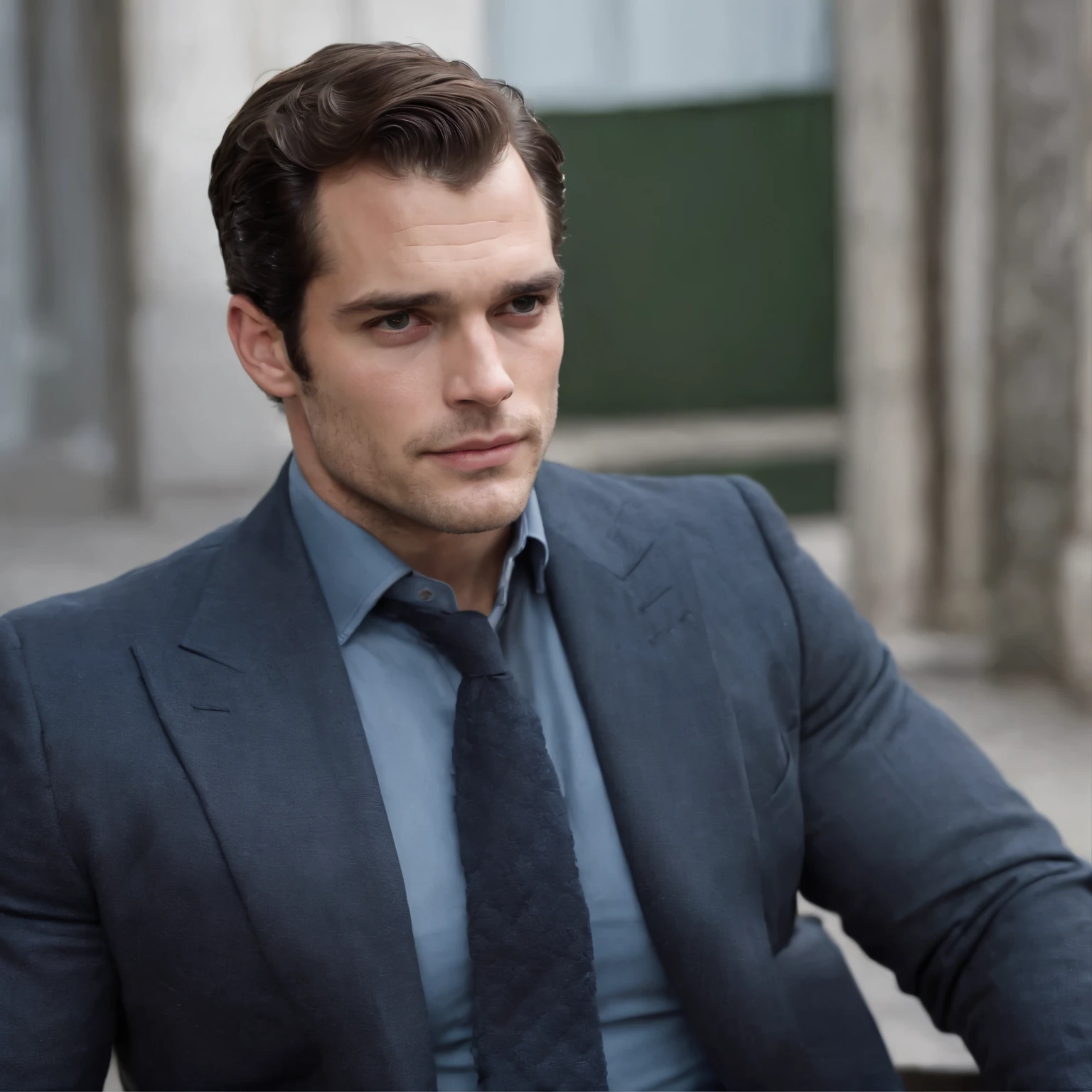 (((henry cavill)))
(masterpiece, best quality:1.2), (((mafia,25year-old)))(((villain,profligate))) (((detailed and delicate eyes)))((Masculine Pose,Manspreading Sitting italy alley)), cowboy shot, solo, 1boy,muscular male, smile, open clothes, unbuttoned suit, (detaile eyes),high-resolution,full body,(depth of field)(Heterochromia iridum)(((solo)))(alone)(one men onliy)((blonde buzzcut_hairstyle)),full body