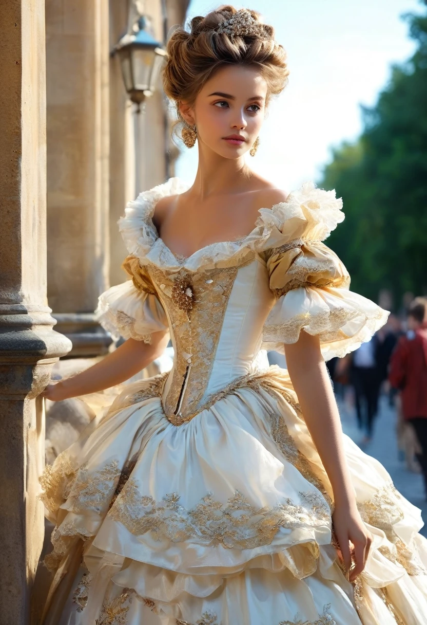 In the mid-16th century, the neckline disappeared and raised collars appeared. Shoes and fluffy skirts are in fashion; real fashionistas and fashionistas began to use perfume. Later, France begins to dictate fashion again. Laws of beauty appear, and the whole world follows the example of French women. The first editions of style and fashion appear. In the 18th and 19th centuries, fashion included: front sights, wigs, women's corsets, and the Rococo style.
