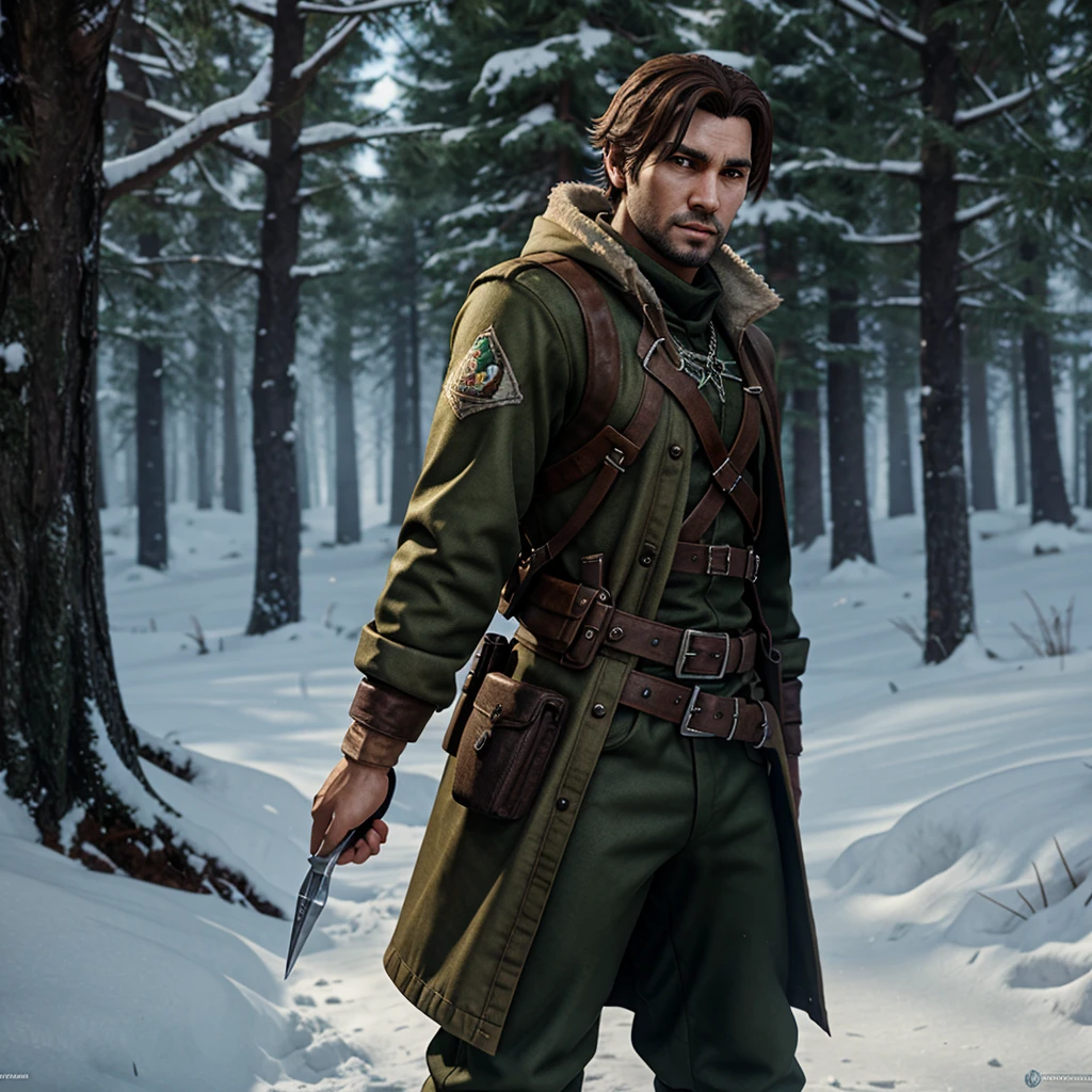 Character for the game Wolfhound