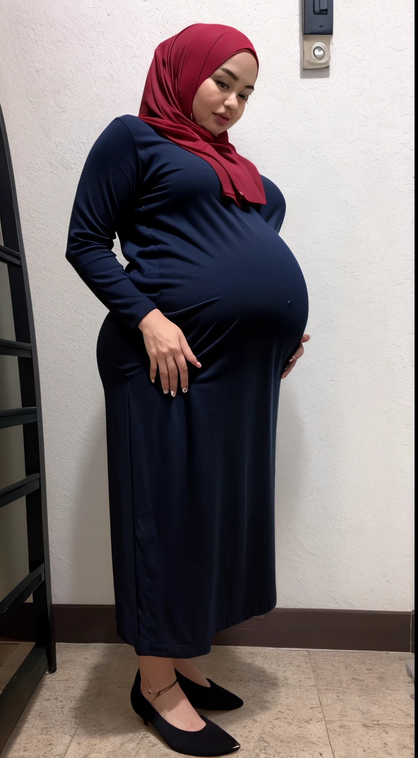 ((HIJAB MALAY GIRL)), ((BBW)), ((PREGNANT)), SHORTS, HEAVY WIDE BUTT