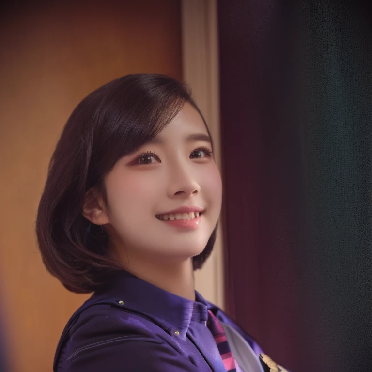 Wearing a uniform