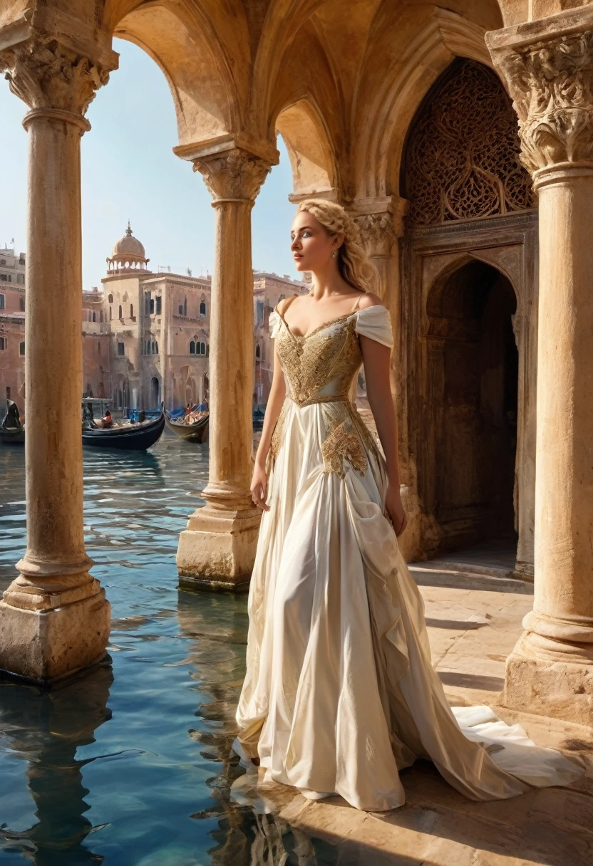 The capital of the Seven Kingdoms in Game of Thrones is often compared to medieval Venice or Florence - for its warm climate, sophistication of tastes and architecture reminiscent of the Mediterranean. All the more surprising is the admission of Jemma Jackson, who created the cities for the series: in fact, she was inspired by Rajasthan, a region in India [1]. And to make the city look more European, Gemma complemented the lancet windows and oriental elements with European tiles, paving stones and mosaics, similar to those she saw in the Roman Pantheon.