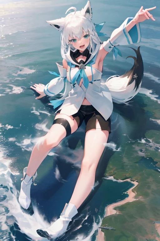 fubuki，GTS，GTS planet，White hair，White Socks，fubuki1