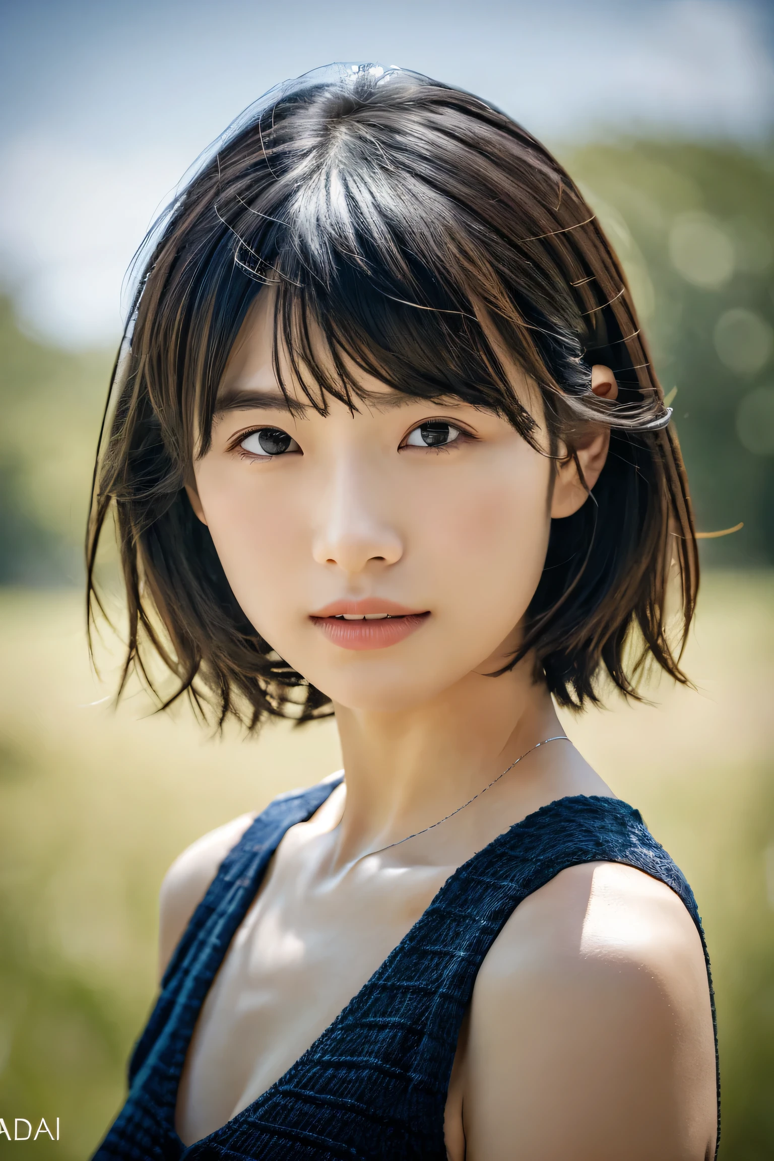 , Blown by the long wind [Blue-black:.3] hair,View Viewer, (Tabletop:1.3), (8k, Realistic, RAW Photos, highest quality: 1.4), Japanese, (One Girl), Beautiful Face, (Realistic Face), (Black hair, Short hair:1.3), Beautiful hairstyle, Realistic eyes, Beautiful fine details, (Realistic Skin), Beautiful Skin, Charm, 超A high resolution, Surreal, Very detailed, Golden Ratio,
