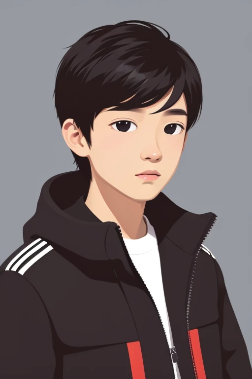 younger brother　Illustration for icons