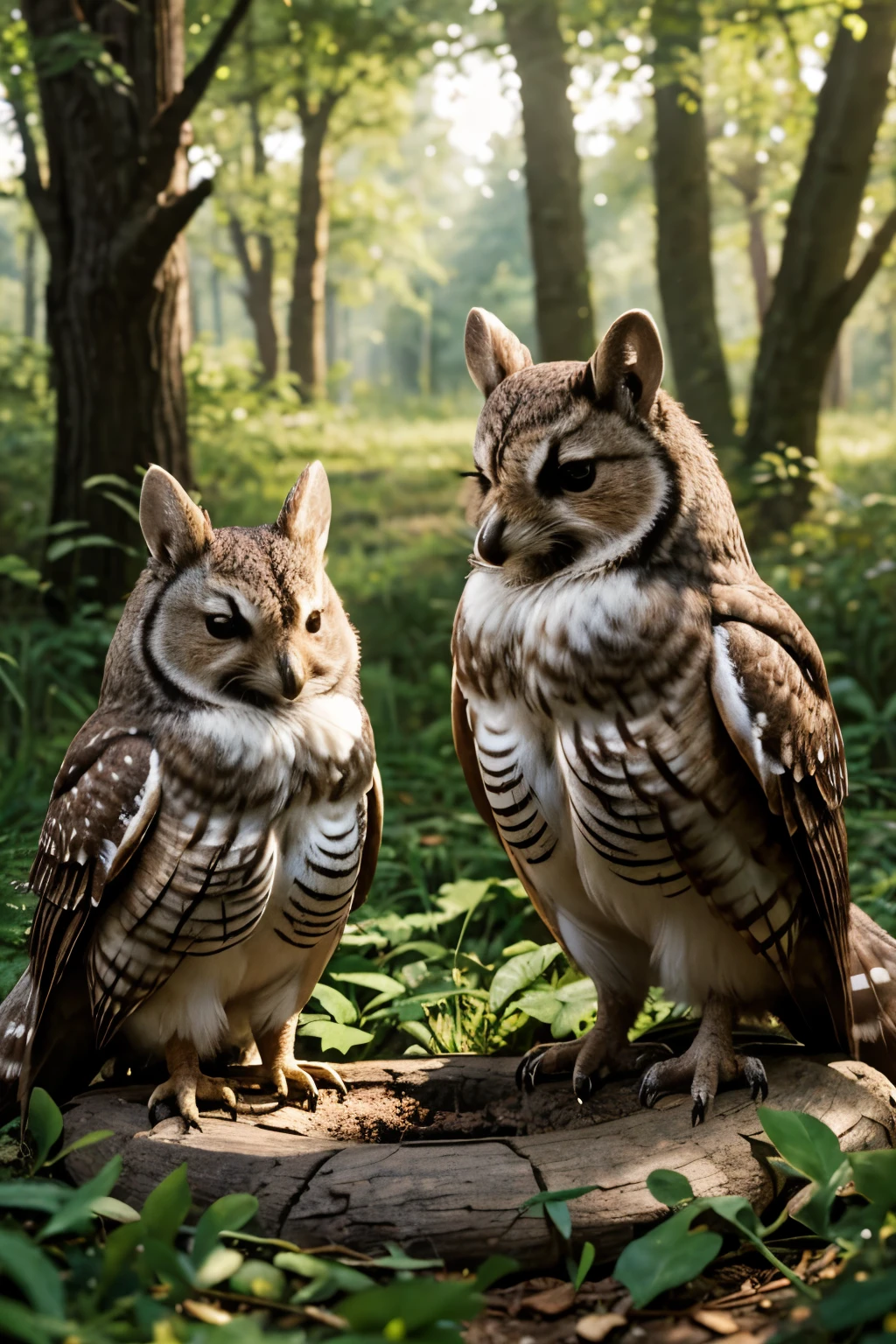 Once upon a time in the magical land of Harmony Haven, there lived two best friends, Edelyn the wise owl and Madell the curious raccoon. They were known throughout the forest for their friendship and their ability to solve any problem that came their way.
 
One sunny day, a disagreement arose among the woodland creatures. The rabbits wanted to use the meadow for their burrows, while the squirrels insisted on using it for their nut storage. The forest was filled with chatter and arguments, and it seemed like harmony was lost.