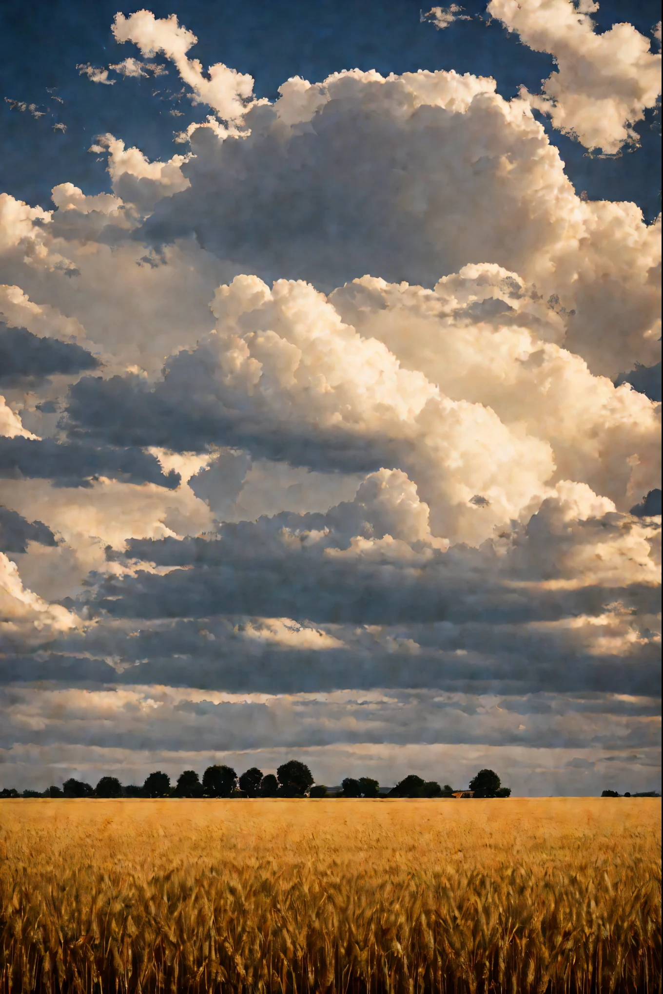 Immerse yourself in the vastness of the sky as you capture a shot of billowing white clouds against the brilliant blue canvas. Billowing clouds, Vastness, Dynamic, Skyward, Whimsical. Ultra realistic. National Geographic. Canon EOS-1DX Mark III. Wide-angle lens. f/11 aperture. Midday. Landscape photography. Kodak Portra film. --auto --s2