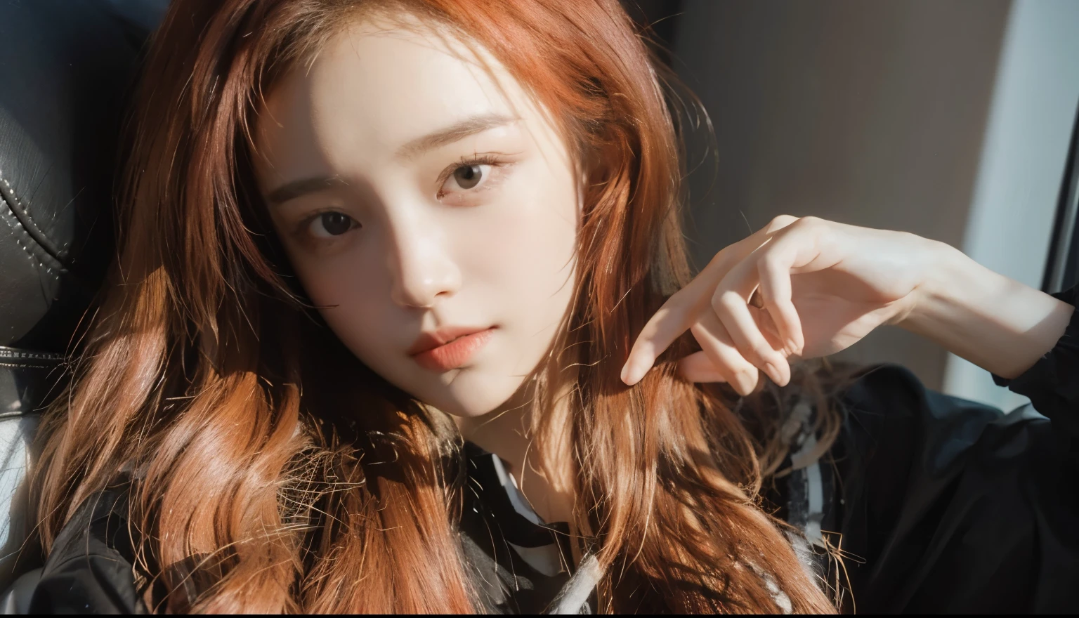 Jenny Kim red hair