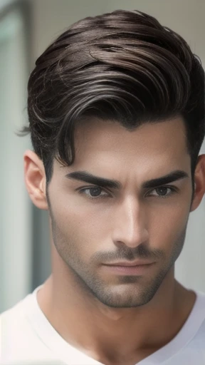 a  Jodia men focus on the face.