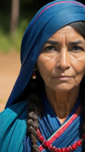a Jutta Woman focus on the face.