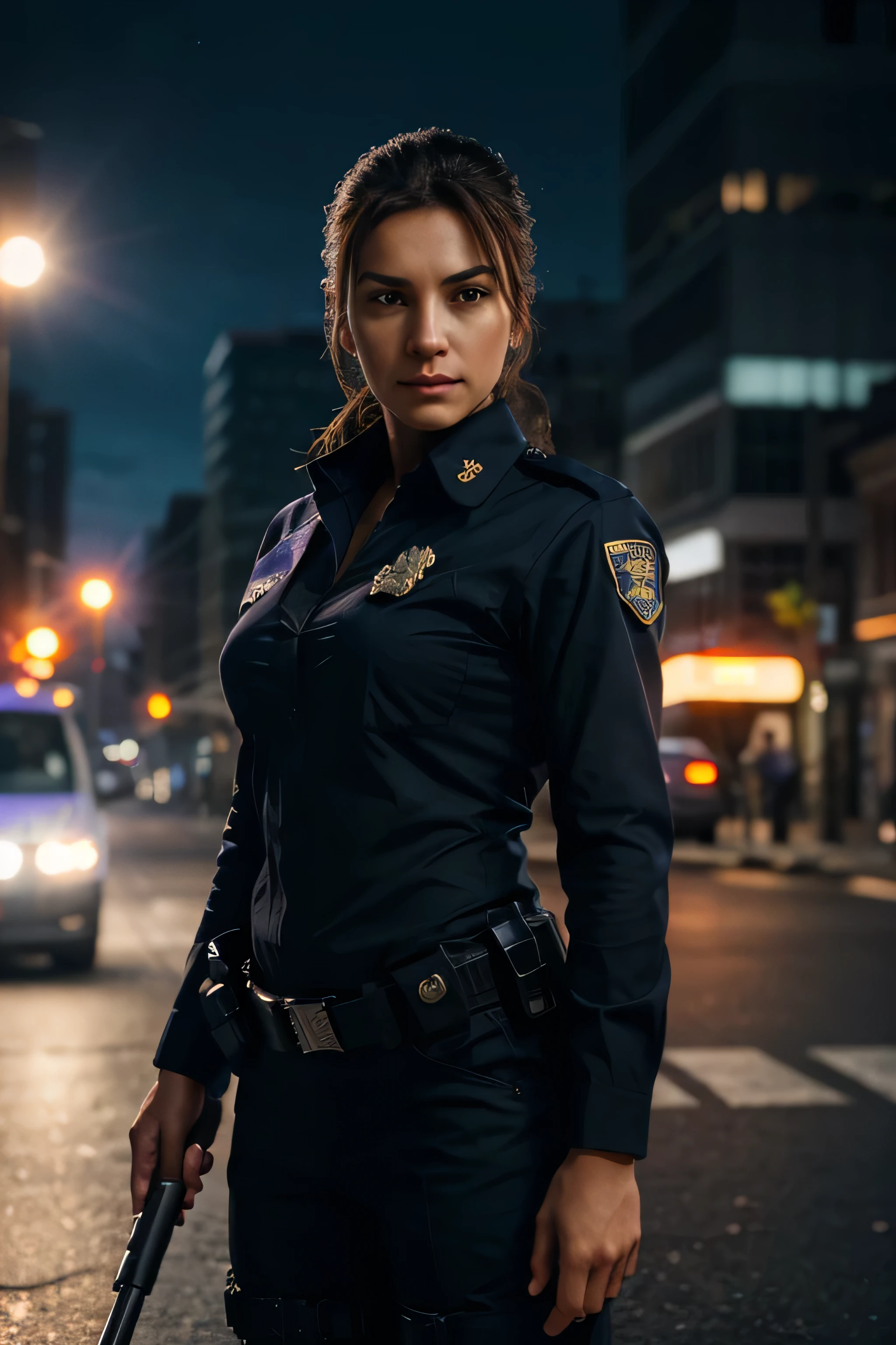 Brooklyn 99, Cop, Anime, Complex Details, Realistic, Amy Santiago, Jake Peralta --auto --s2