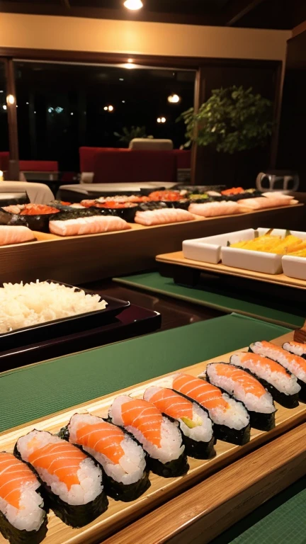 sushi party,