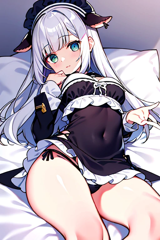 1,cuerpo completoesbiano,ropa de ocio,Piernas carnosaedias blancas,Lie down on the bed,lindo fondo blanco, (Speaking heart:1.4)touching her flat breasts with her hands showing her panties, cara d desagrado y triste, cow pattern panties, y una mano metida dentro d sus bragas