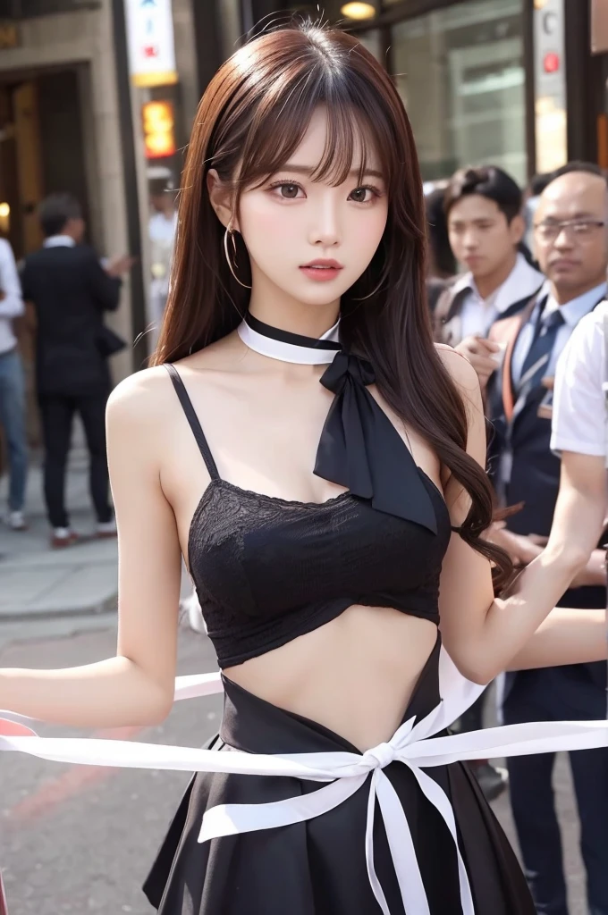 Beauty The perfect idol Exposed in front of men ribbon whole body