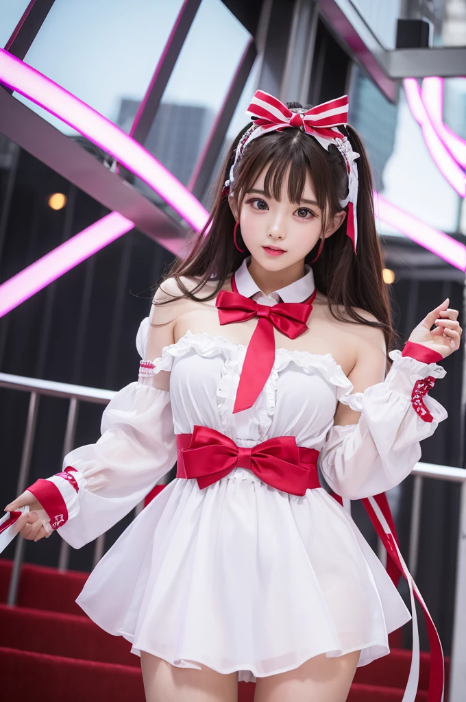 Beauty The perfect idol Lewd acts ribbon whole body
