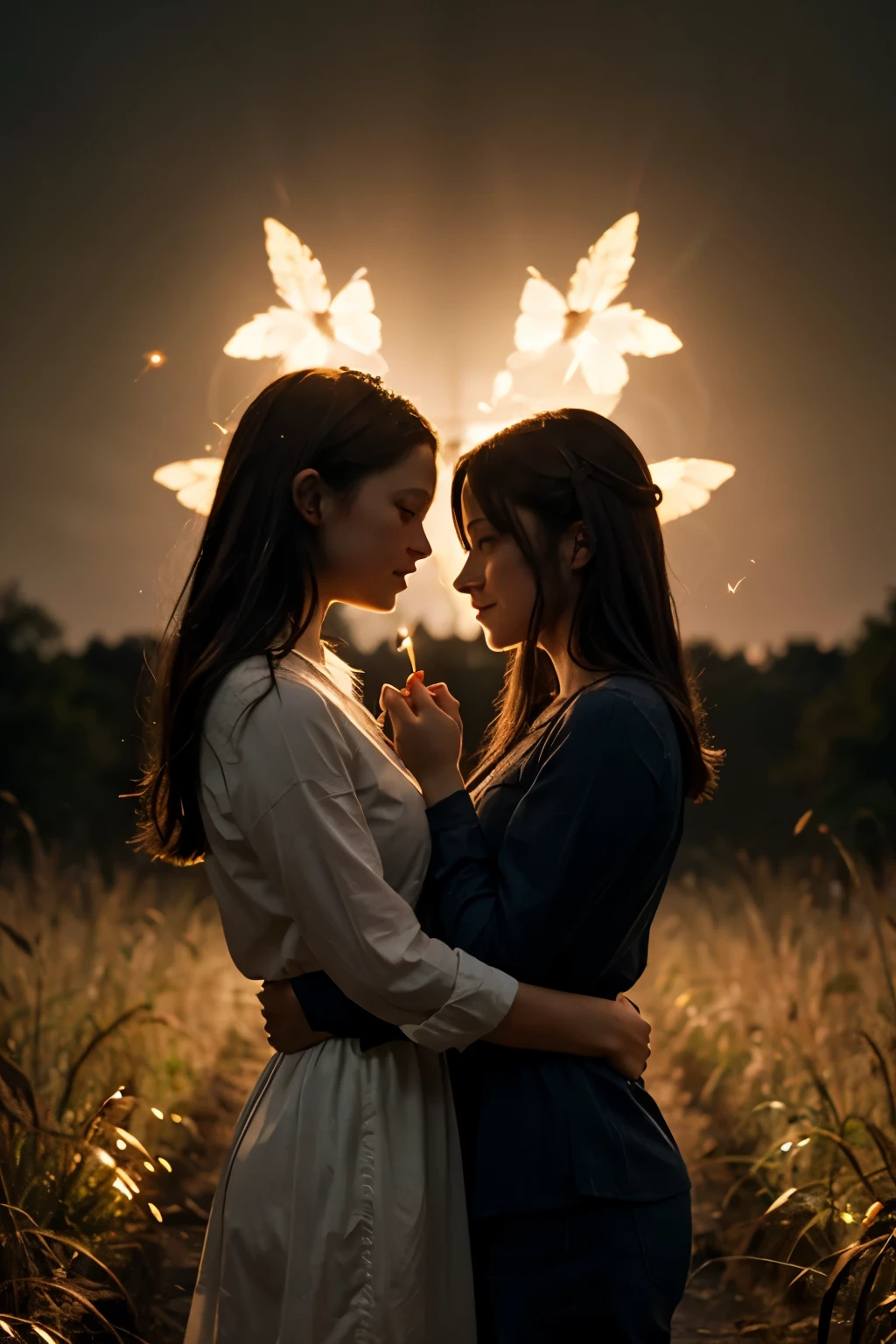 More than two firefly are in love with each other."