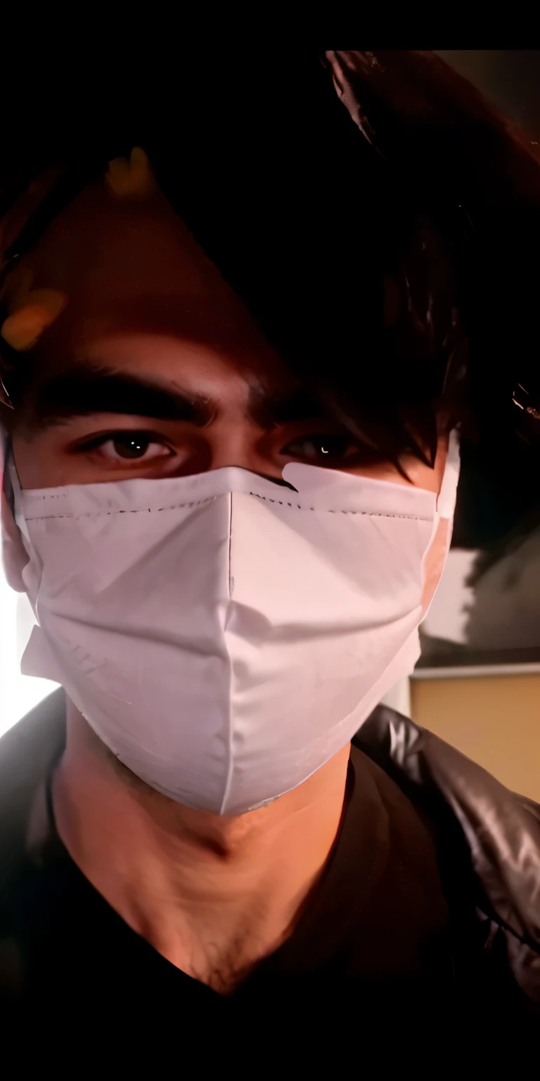 Remove mask and make more good looking handsome and stylish