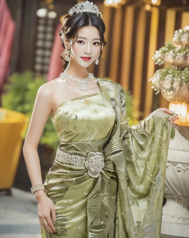 Close-up of a woman in a black dress with a fro on her head., very large breasts, Gorgeous Chinese model, beautiful female model, beautiful female model, Beautiful Asian woman, beautiful korean girl, beautiful female model, Chinese women&#39;s bust size is 36., Photo of a thin young model, Chinese girl, beautiful asian girl, beautiful south korean women, Female model, 2 , beautiful korean girl