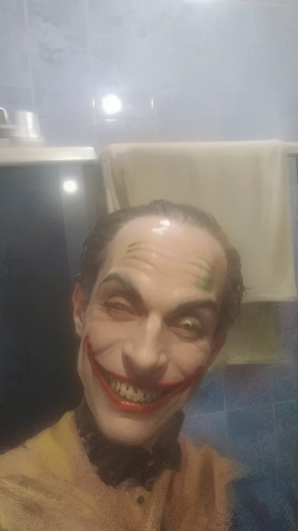 Tranformar no coringa, joker personagem de batman