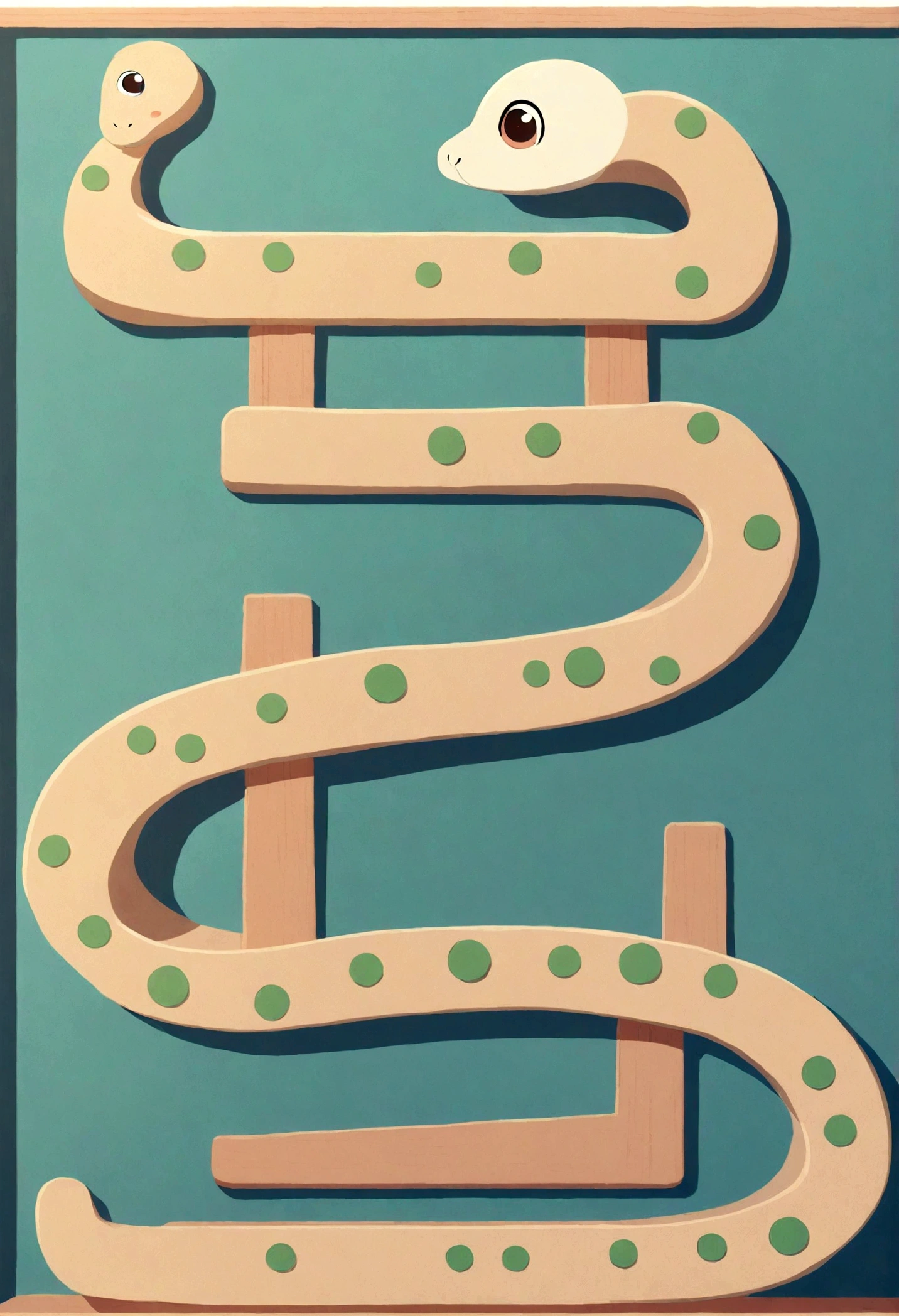 SNAKE LADDER BOARD GAME,ONLY BOARD,