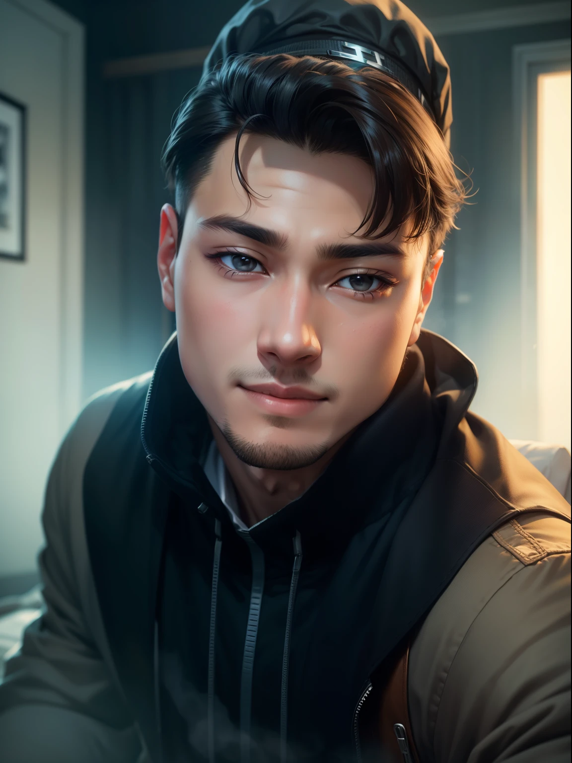 handsome boy clear face