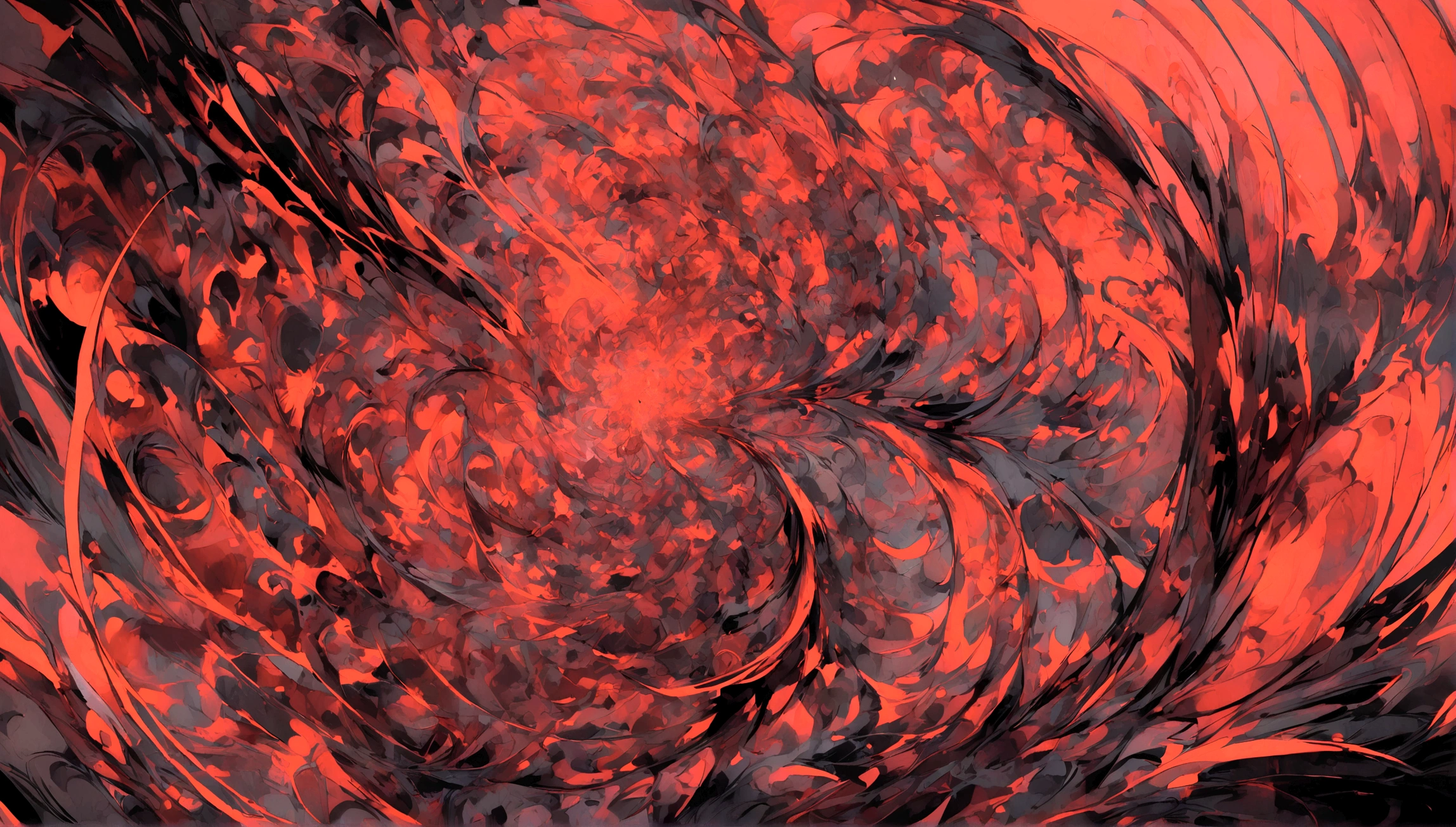 Red Abstract Background
