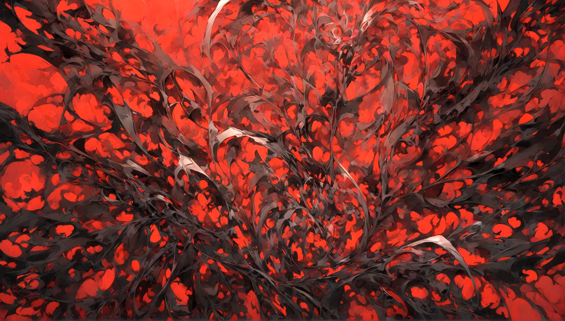 Red Abstract Background