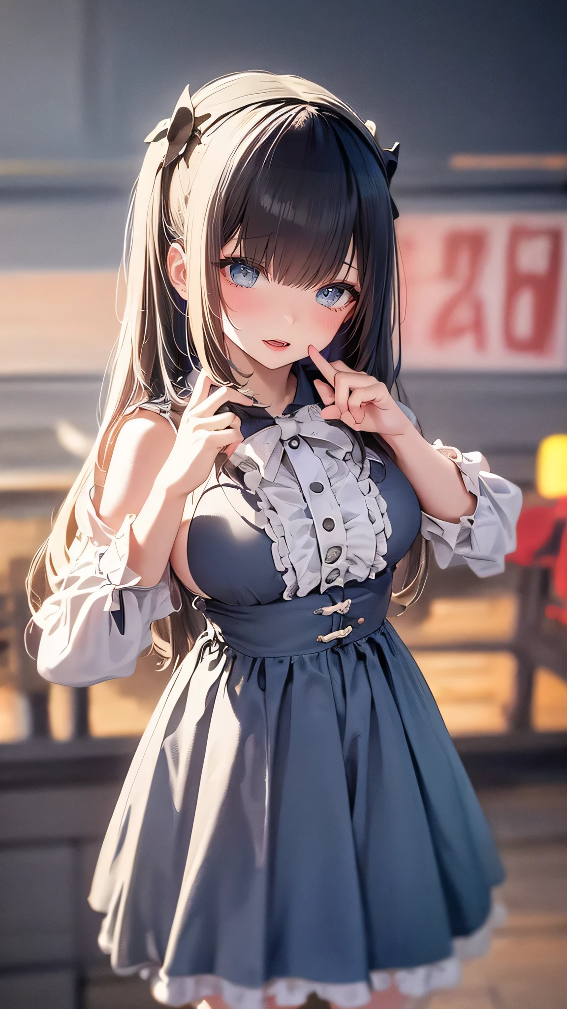 ((loli:1.2,6 years old:1.2)),(random pose:1.2),(random clothes),(Thin type:1.8),(big breasts),(random hairstyle),(Highest image quality,(8k),ultra-realistic,best quality, high quality, high definition, high quality texture,high detail,beautiful detailed,fine detailed,extremely detailed cg,detailed texture,a realistic representation of the face,masterpiece,Sense of presence)